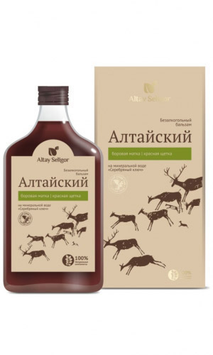 Алтайский бальзам АЛТАЙ СЕЛИГОР БОРОВАЯ МАТКА, КРАСНАЯ ЩЁТКА 250 мл