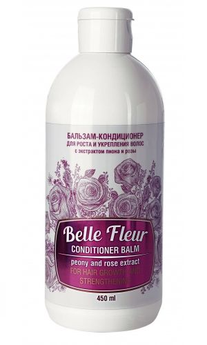 Бальзам-кондиционер БЕЛЬ ФЛЁР / BELLE FLEUR ДЛЯ РОСТА И УКРЕПЛЕНИЯ ВОЛОС