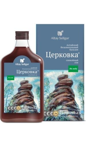 Бальзам на меду АЛТАЙ СЕЛИГОР ЦЕРКОВКА – спокойный сон 250 мл