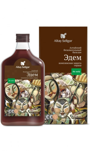 Бальзам на меду АЛТАЙ СЕЛИГОР ЭДЕМ – комплексная защита сердца 250 мл