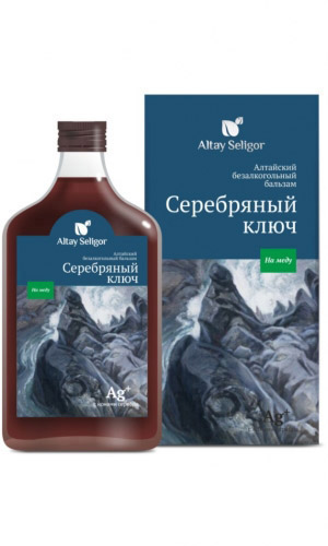 Бальзам на меду АЛТАЙ СЕЛИГОР СЕРЕБРЯНЫЙ КЛЮЧ – здоровая мочевыделительная система 250 мл