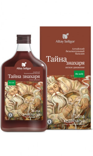 Бальзам на меду АЛТАЙ СЕЛИГОР ТАЙНА ЗНАХАРЯ – лёгкое движение 250 мл