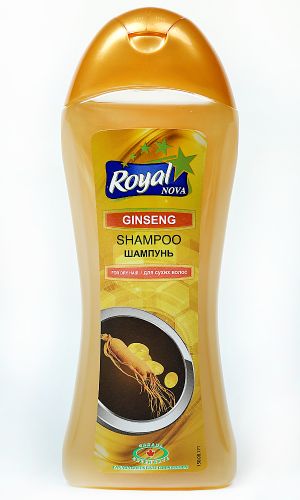 Шампунь Роял Нова / Royal Nova ЖЕНЬШЕНЬ для сухих волос